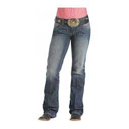 ADA Mid Rise Relaxed Boot Cut Womens Jeans Cinch